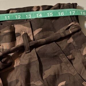 (R) Rewash Women's Brown Camouflage Cargo Shorts